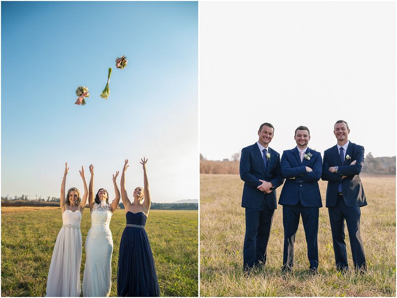 bridemaids groomsmen