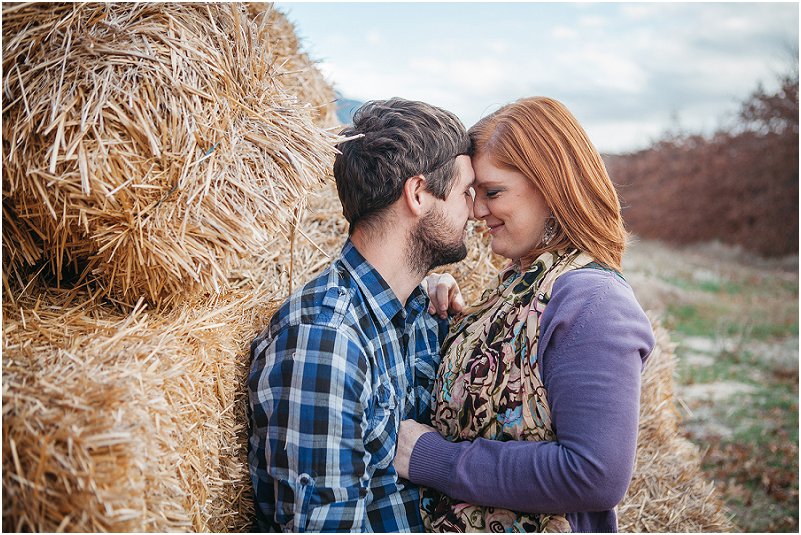 autumn engagement shoot
