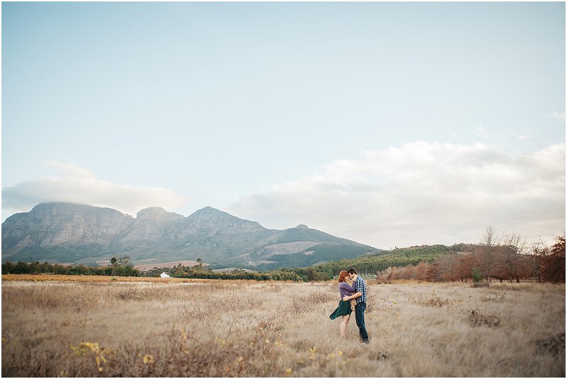 autumn engagement shoot