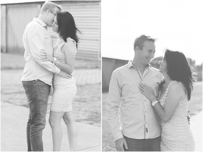 airport engagement shoot