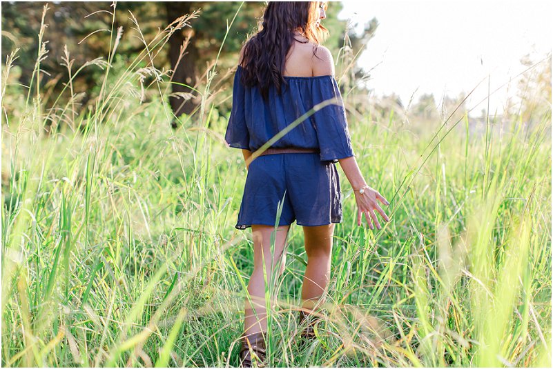 forest engagement photo shoot