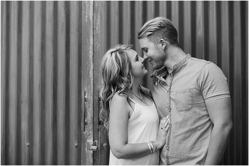 cute engagement photo shoot