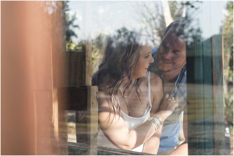 cute engagement photo shoot