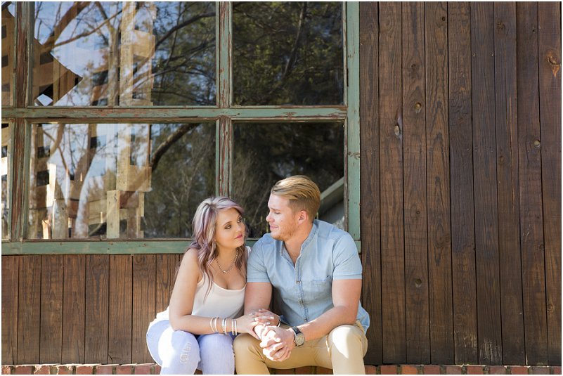 cute engagement photo shoot
