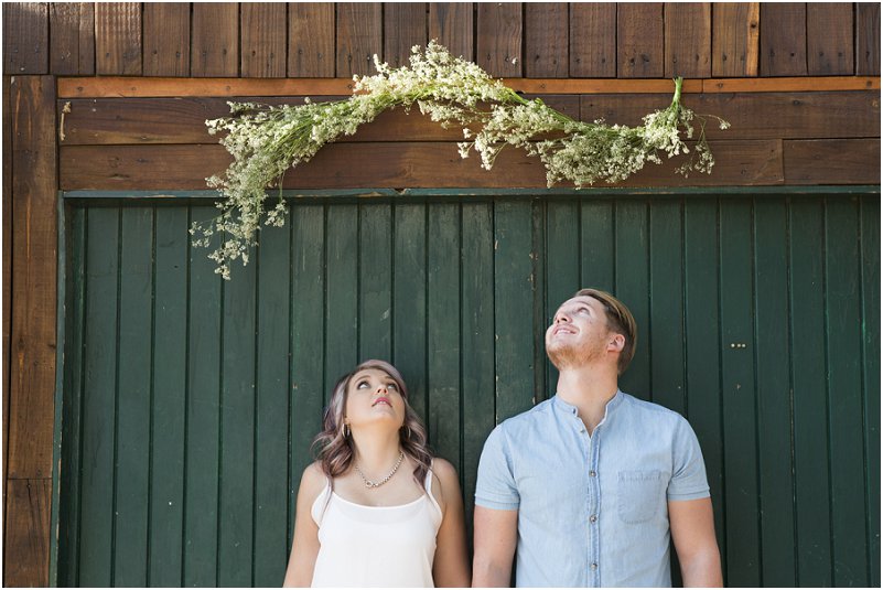 cute engagement photo shoot