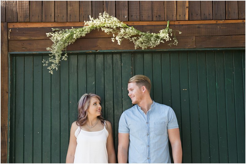 cute engagement photo shoot