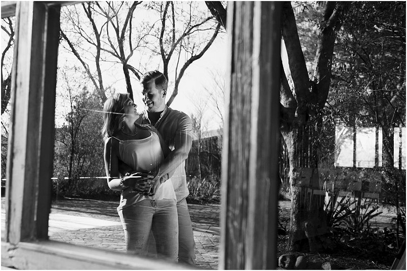 cute engagement photo shoot