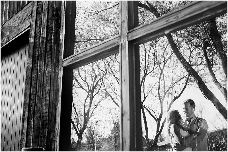 cute engagement photo shoot