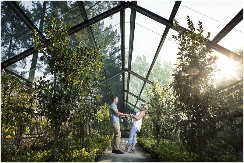 cute engagement photo shoot