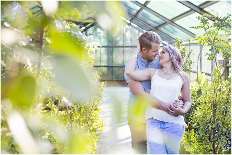 cute engagement photo shoot