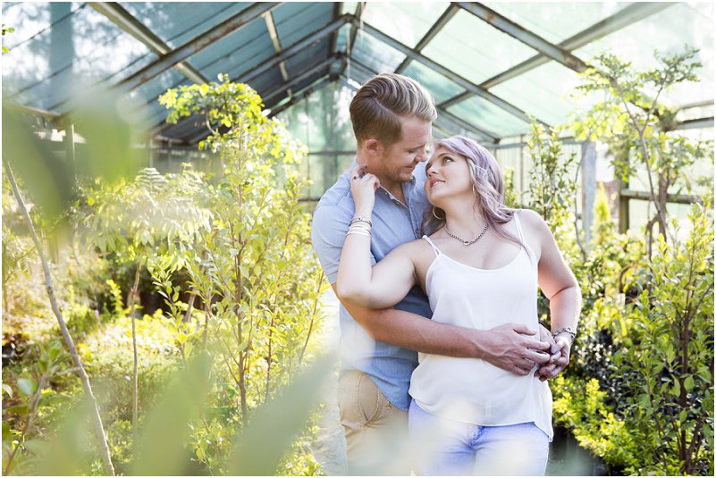 cute engagement photo shoot