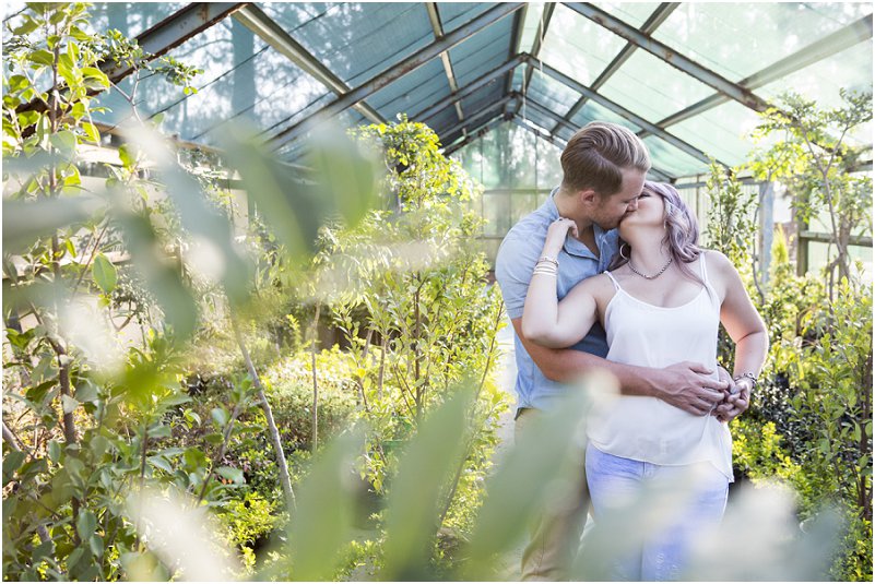cute engagement photo shoot