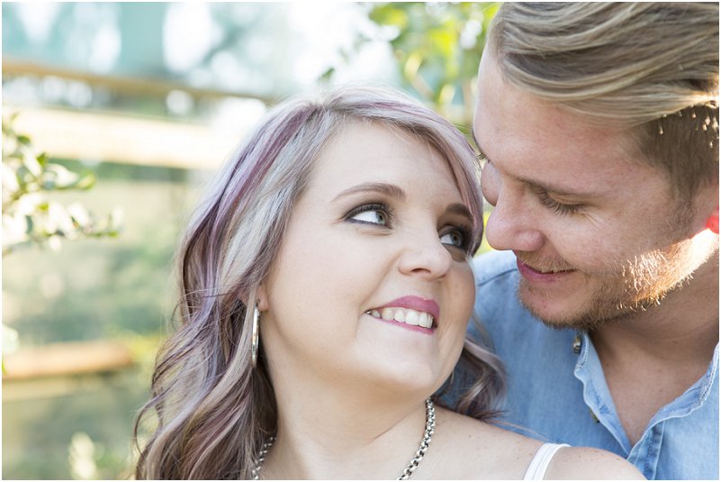 cute engagement photo shoot