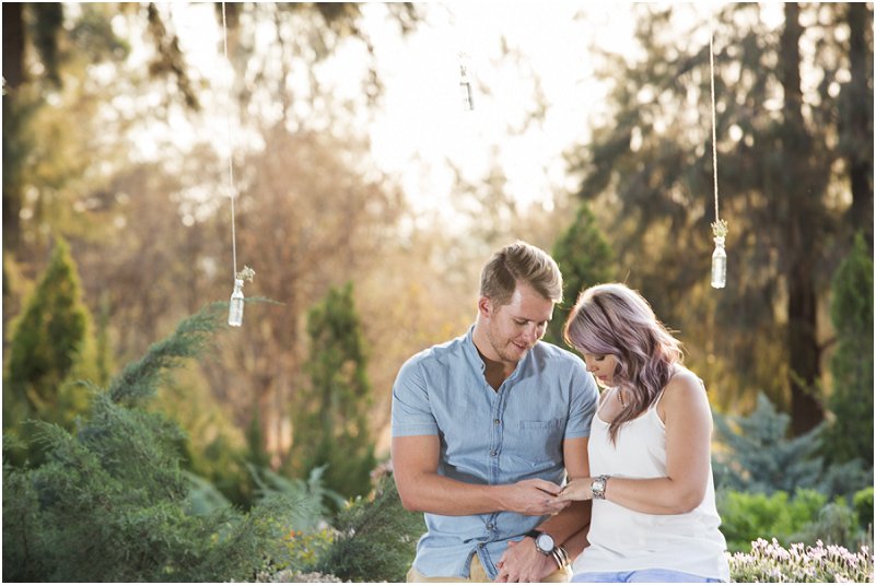 cute engagement photo shoot