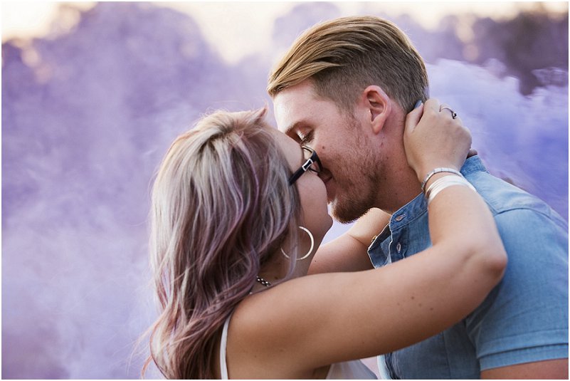 cute engagement photo shoot