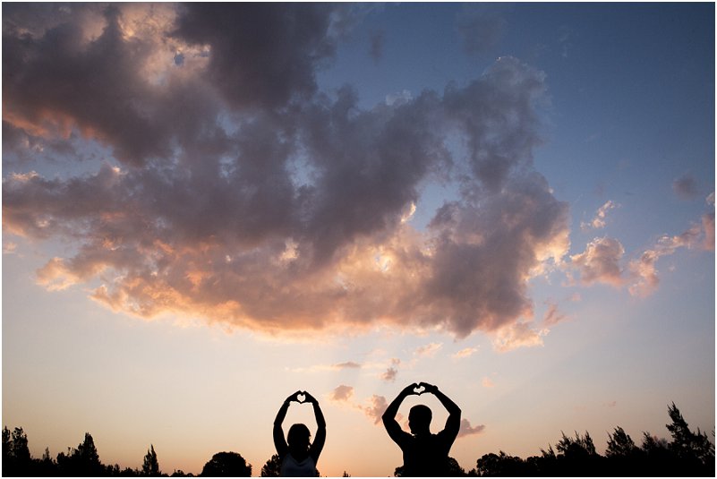 cute engagement photo shoot
