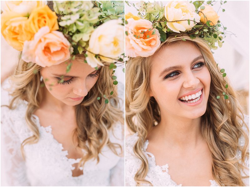 Tropical beach wedding