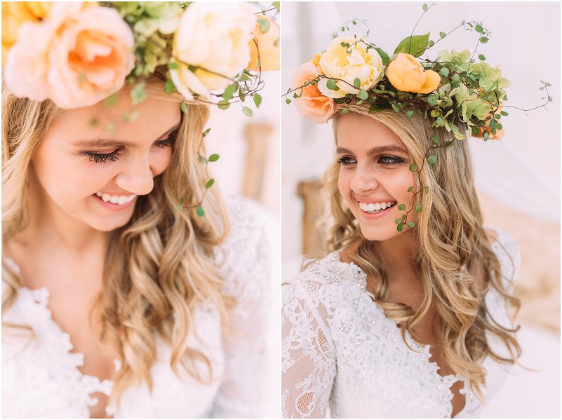 Tropical beach wedding