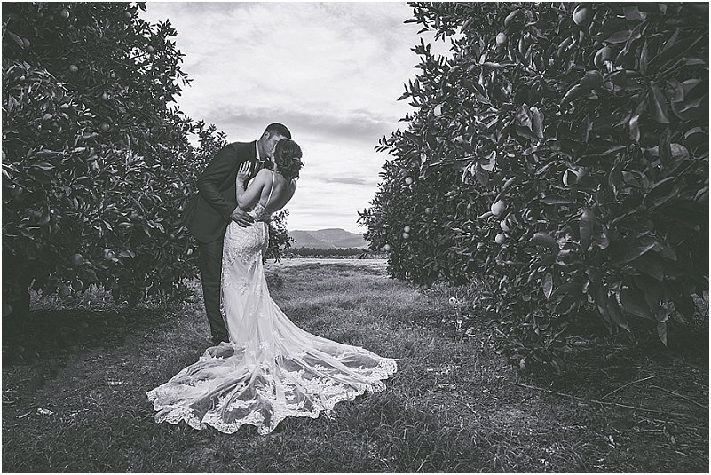 Winter wedding South Africa