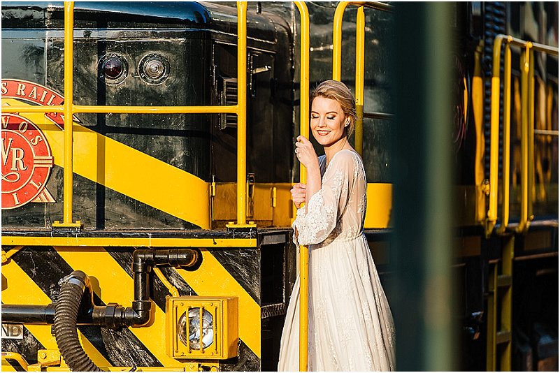 wedding on Rovos Rail luxury train
