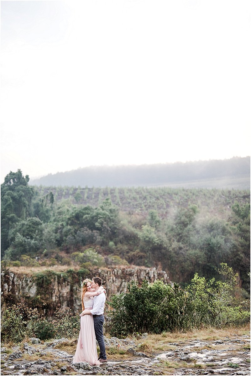 forest engagement photo ideas