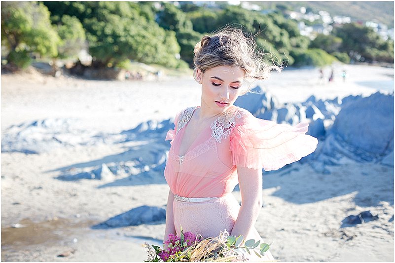 pantone living coral wedding dresses
