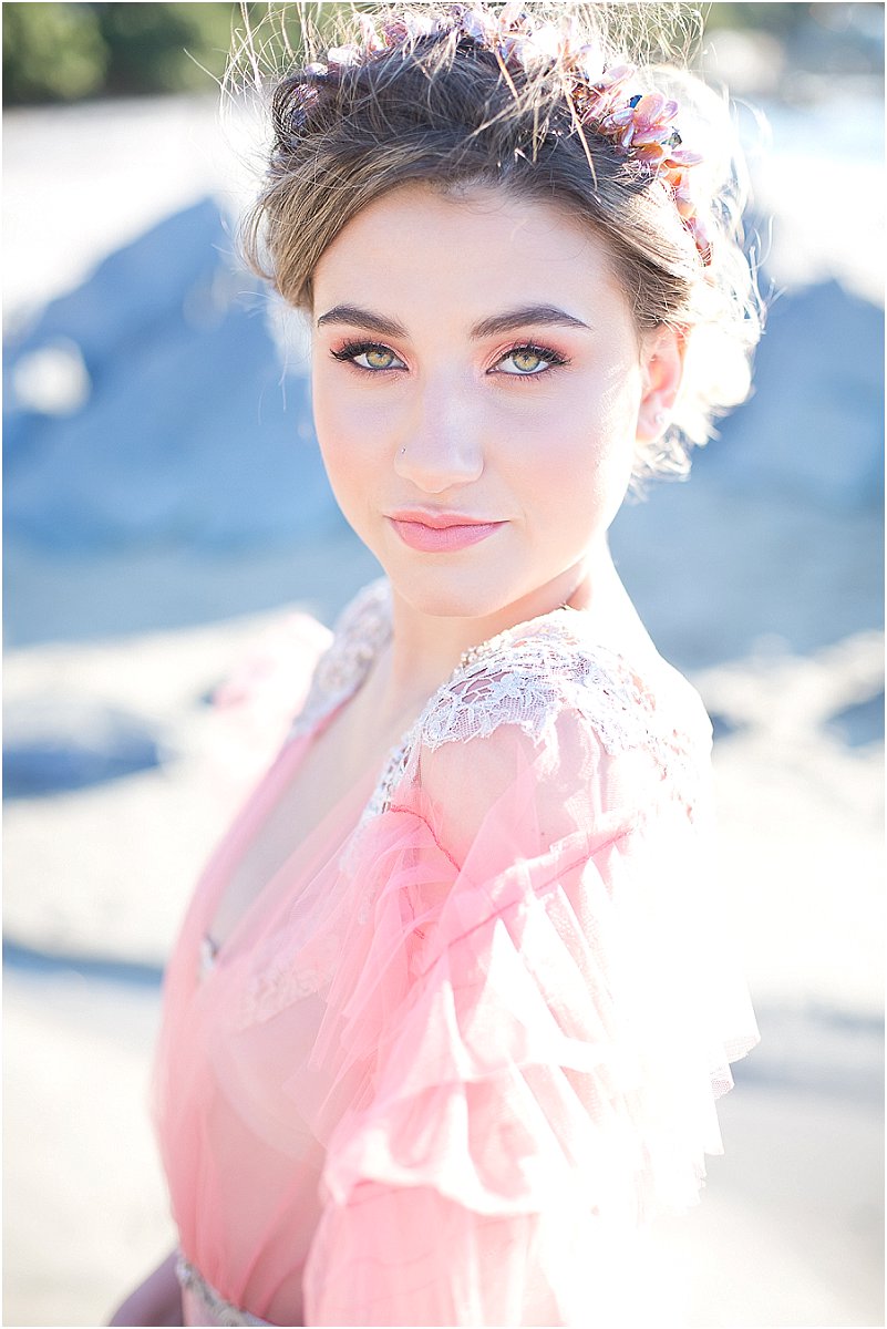 pantone living coral wedding dresses