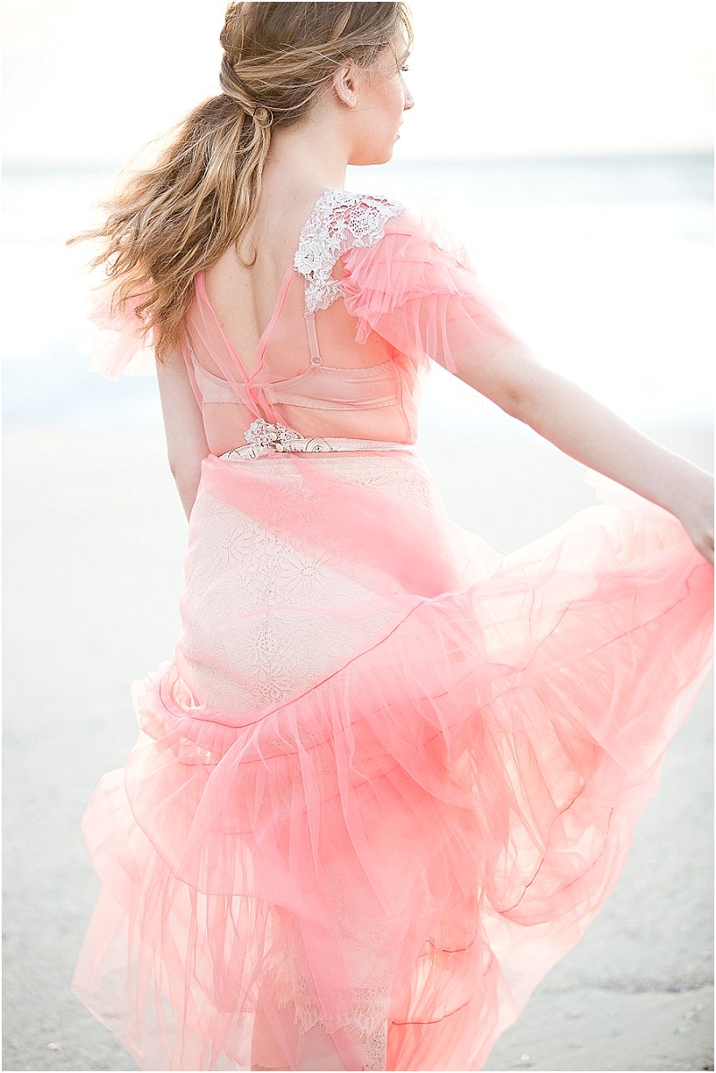 pantone living coral trou rokke