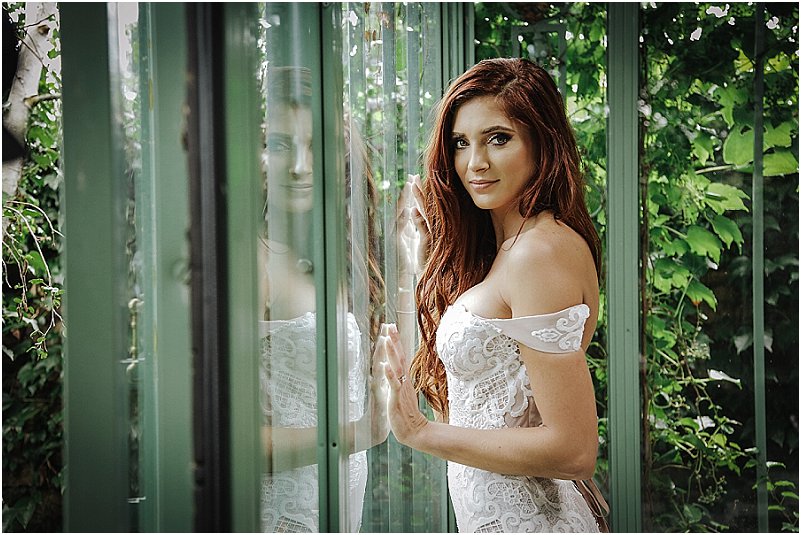 bride getting ready