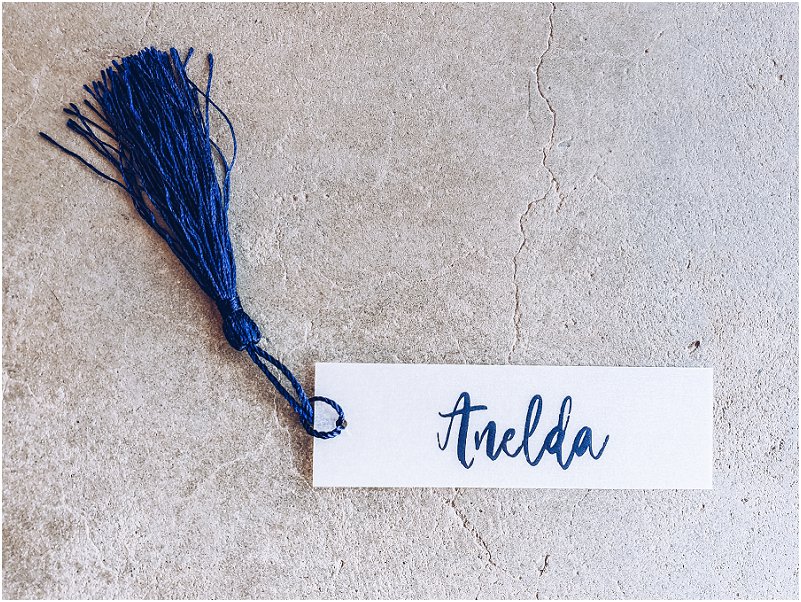 Navy Gold wedding invitations