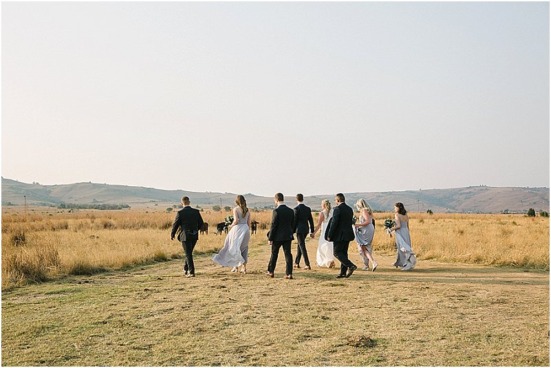 bridal party bridesmaids groomsmen