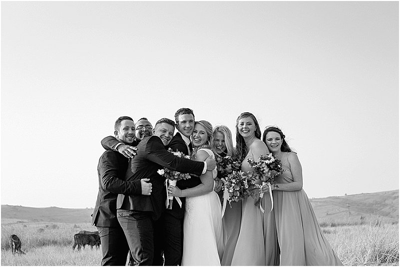 bridal party bridesmaids groomsmen