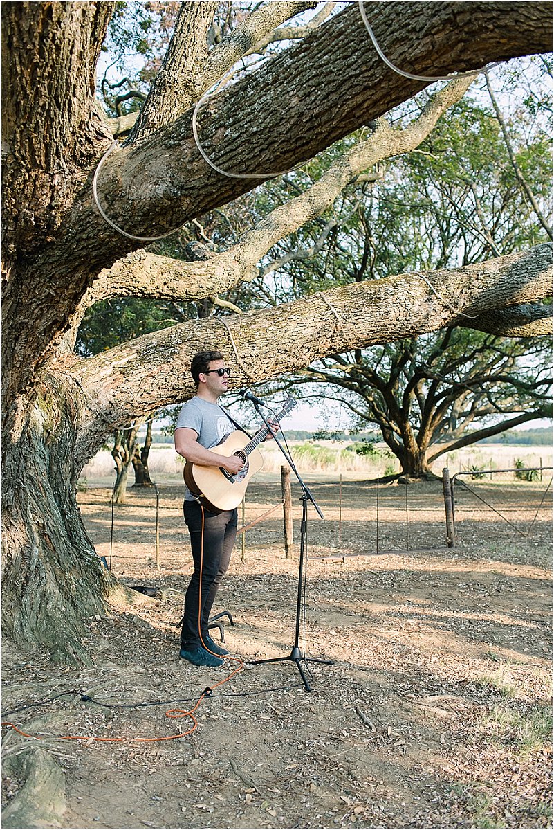 farm style wedding food