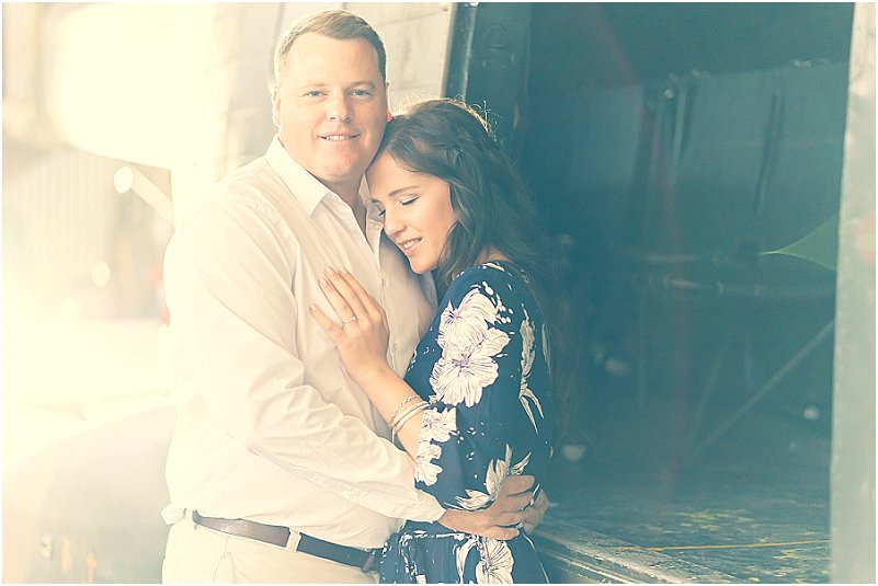 aviator engagement photoshoot