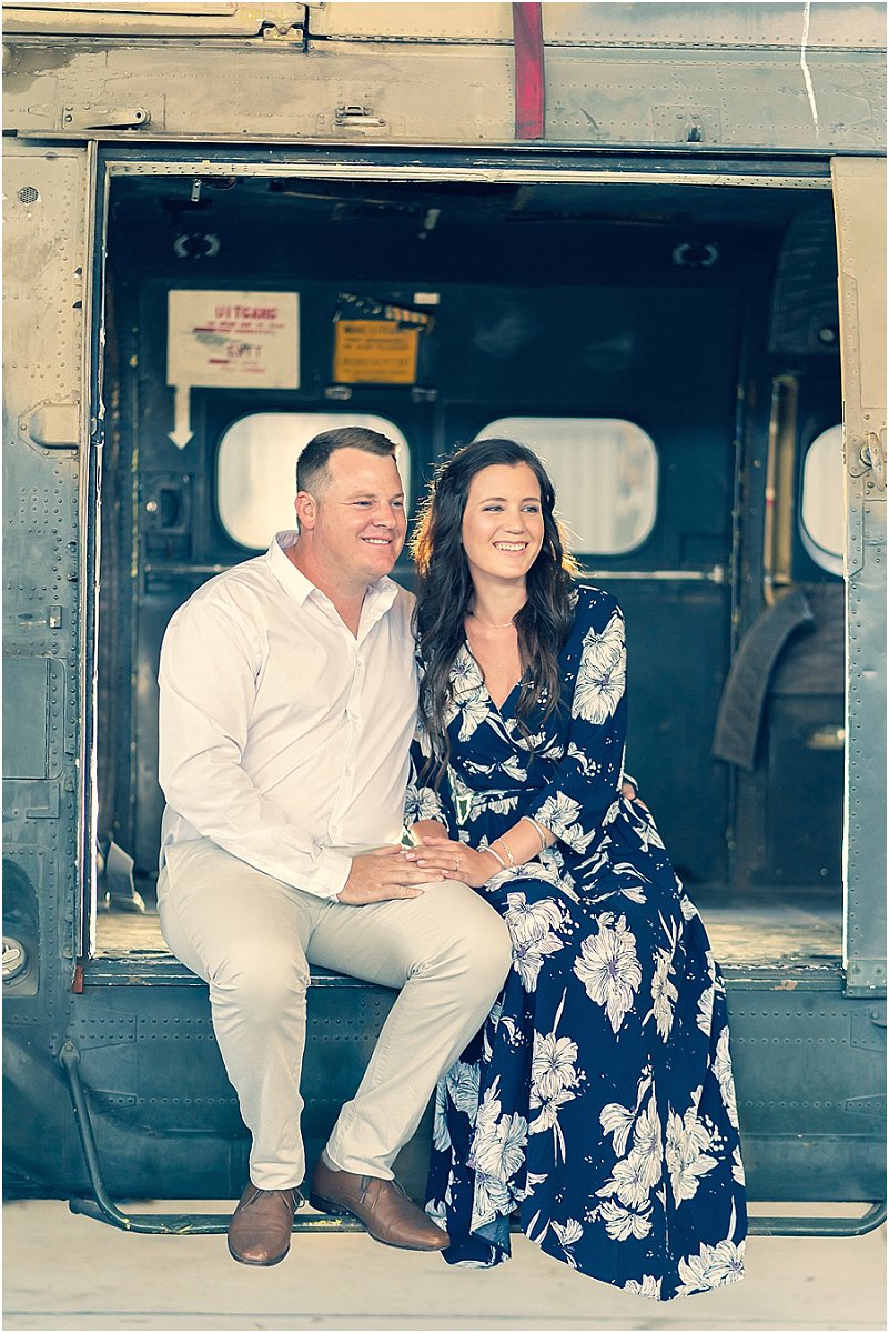 aviator engagement photoshoot