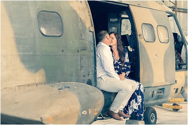aviator engagement photoshoot