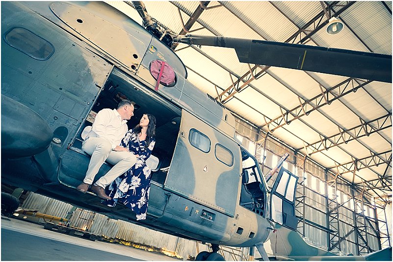 aviator engagement photoshoot
