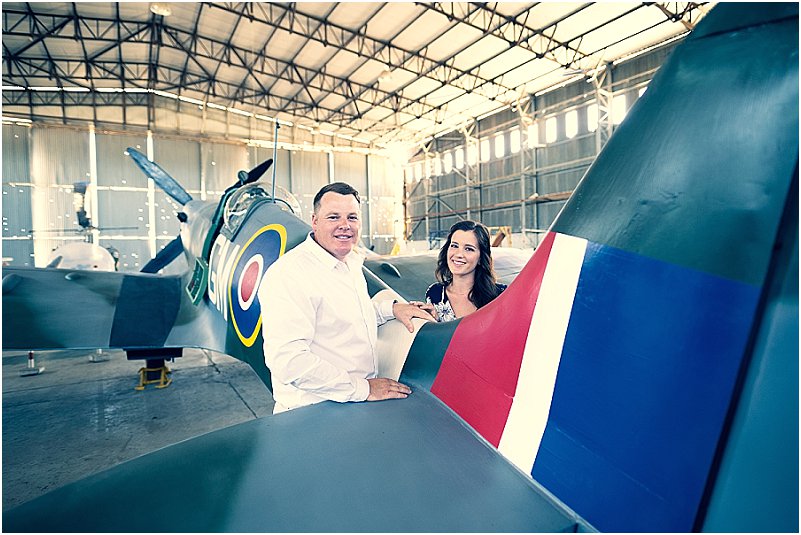 aviator engagement photoshoot