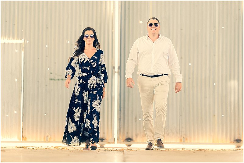 aviator engagement photoshoot