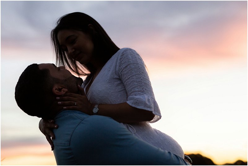 verlowing fotosessie in die natuur