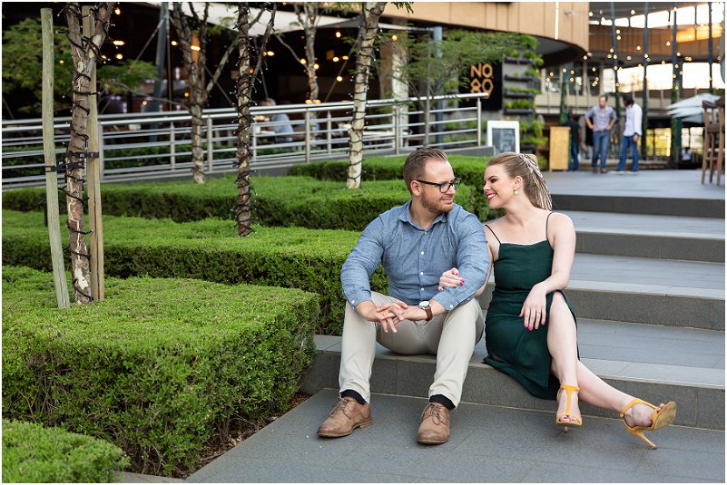 Verlowing fotosessie in Pretroia