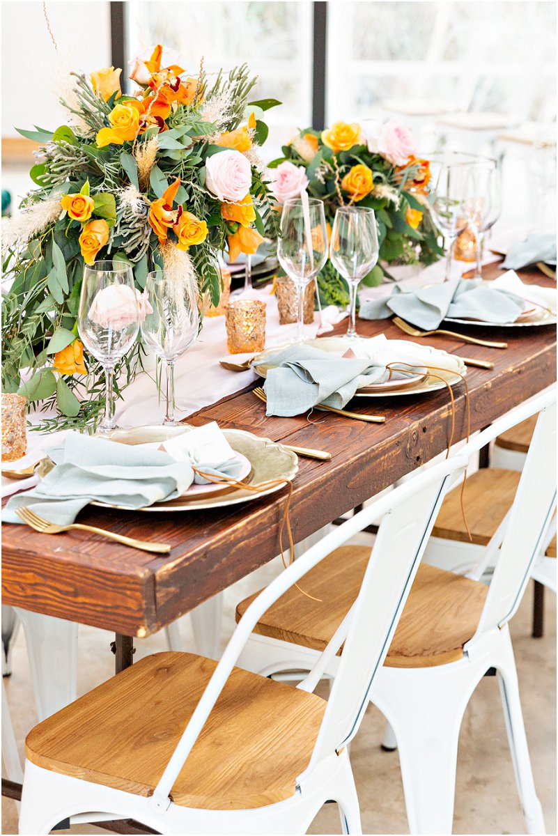 mustard wedding inspiration