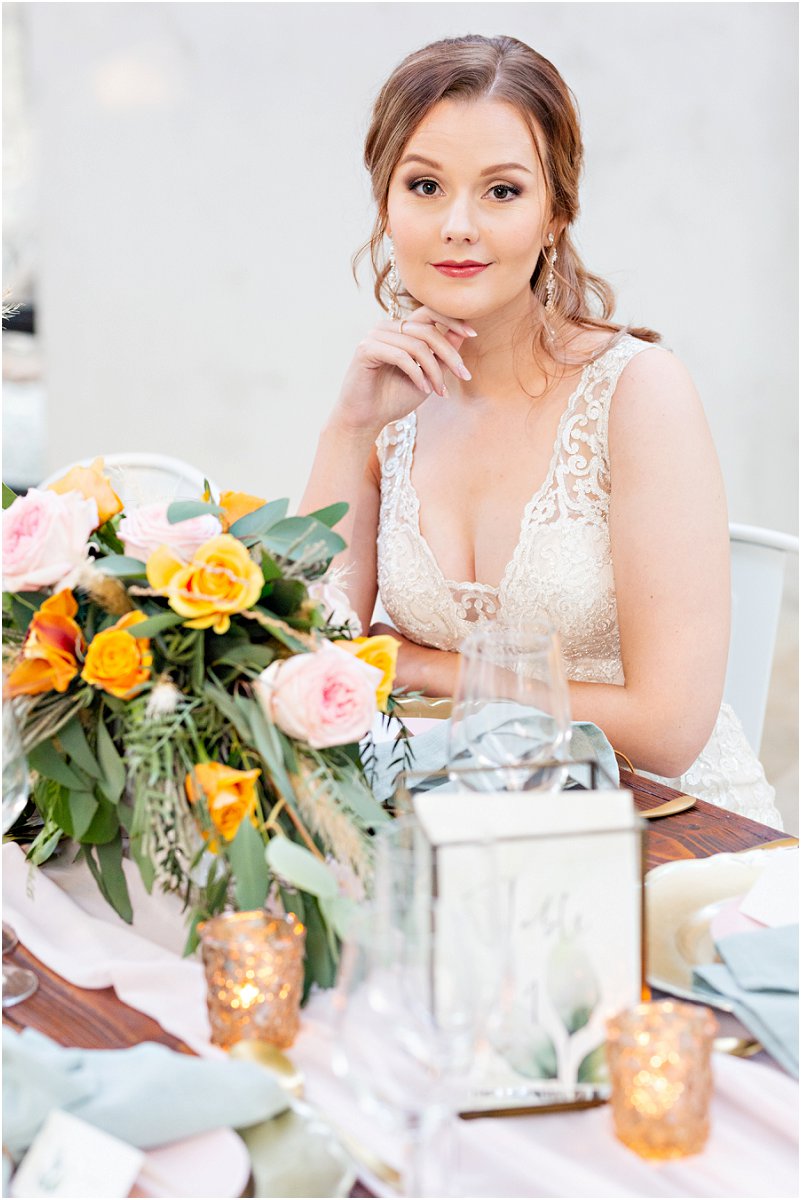 mustard wedding inspiration