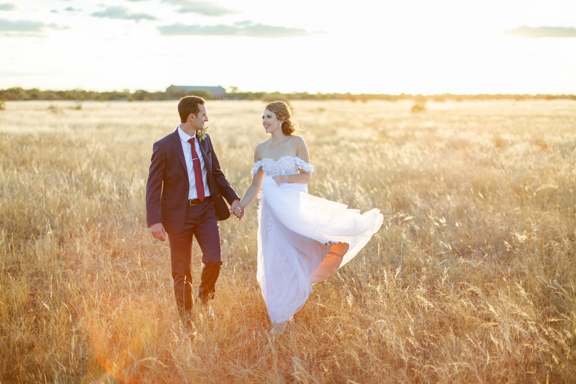 wedding at Bordeaux Game Farm