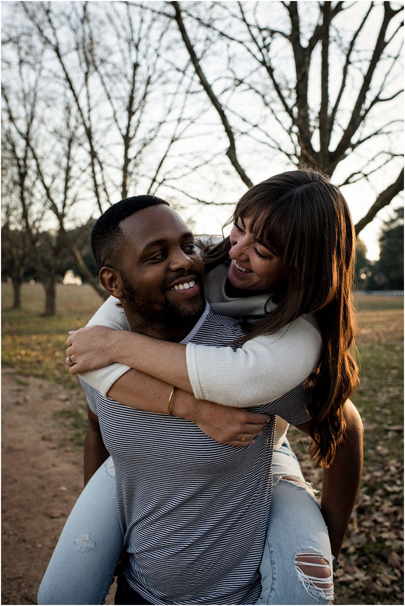 Attractive Interracial Couple