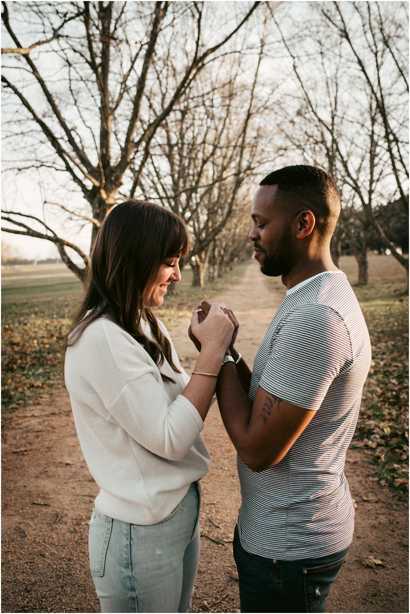 Attractive Interracial Couple