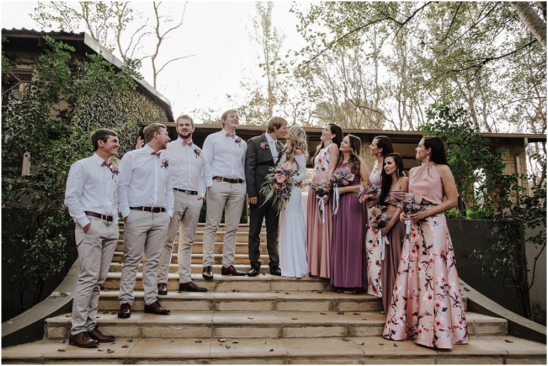 modern winter wedding