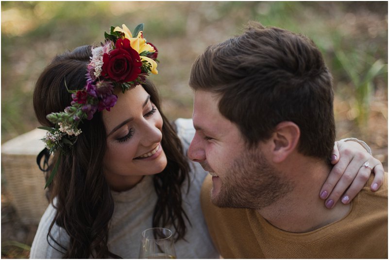Engagement photos in Tsitsikamma