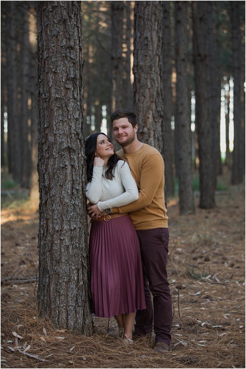 Engagement photos in Tsitsikamma