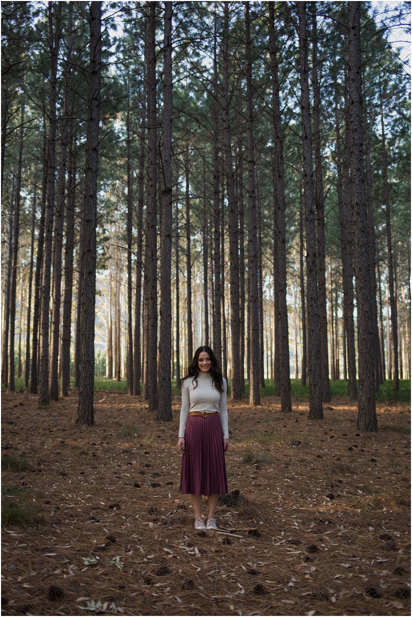 Engagement photos in Tsitsikamma
